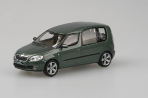 Auto Škoda Roomster	, HH-olive green met.